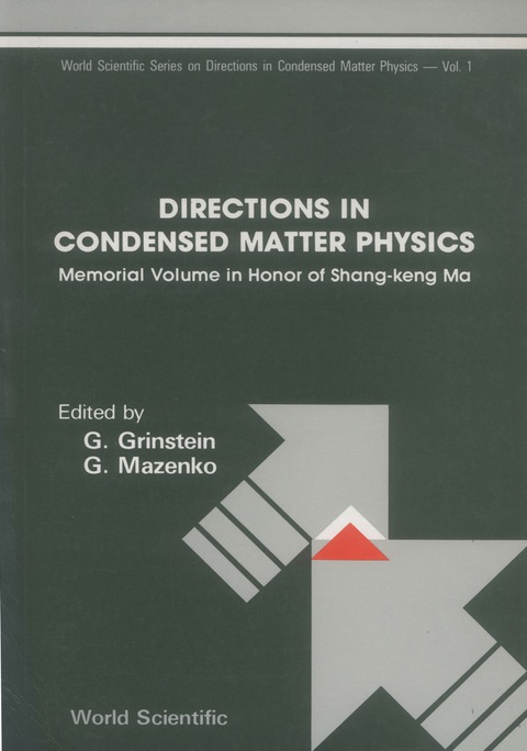 Cover image for book DIRECTIONS IN CONDENSED MATTER PHYS (V1)