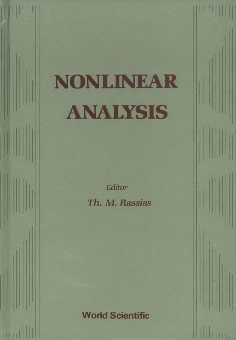 Cover image for book NONLINEAR ANALYSIS  (B/H)