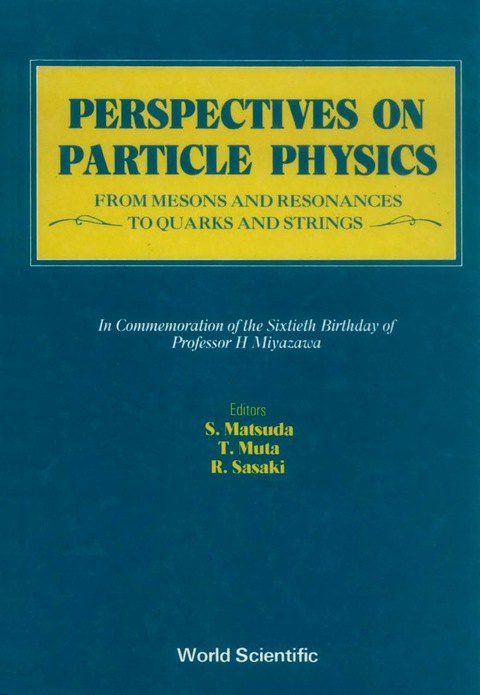 Cover image for book PERSPECTIVES ON PARTICLE PHYS   (B/H)