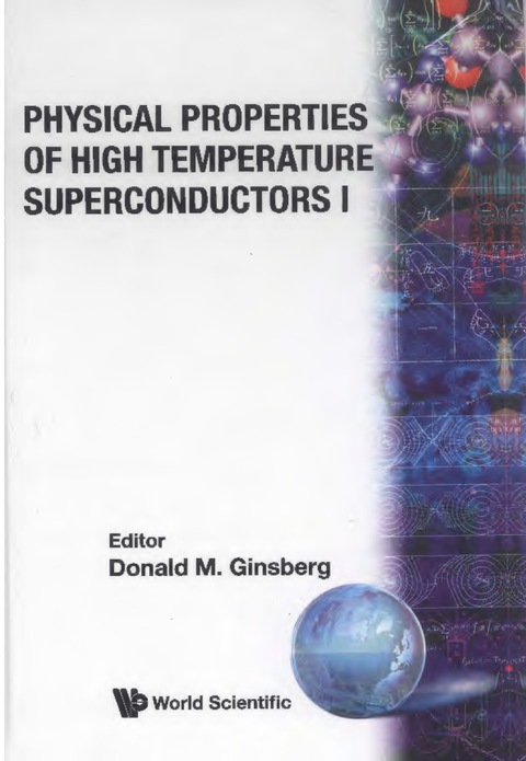 Cover image for book Physical Properties Of High Temperature Superconductors I