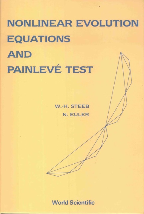 Cover image for book NONLINEAR EVOLUTION EQUTN AND PAINLEVE