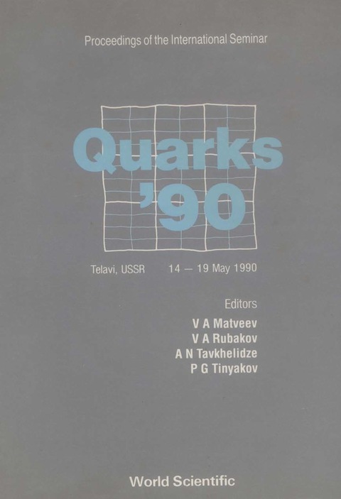 Cover image for book Quarks '90 - Proceedings Of The International Seminar