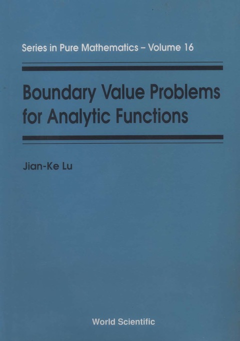 Cover image for book BOUNDARY VALUE PROBLEMS FOR...     (V16)