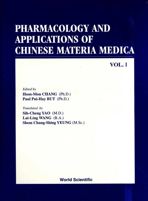 Cover image for book PHARM & APPLN OF CHINESE MATERIA MED(V1)