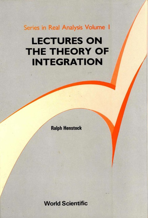Cover image for book THEORY OF INTEGRATION,LECT ON THE   (V1)