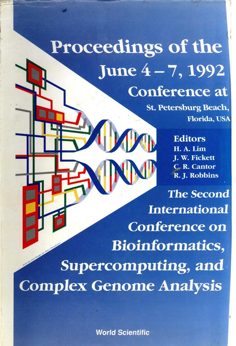 Cover image for book Bioinformatics, Supercomputing And Complex Genome Analysis - Proceedings Of The 2nd International Conference