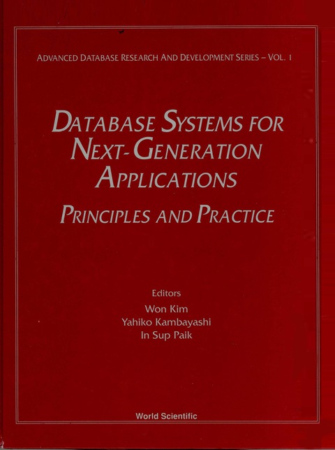 Cover image for book DATABASE SYSTEMS FOR NEXT-GENERATION APPLICATIONS