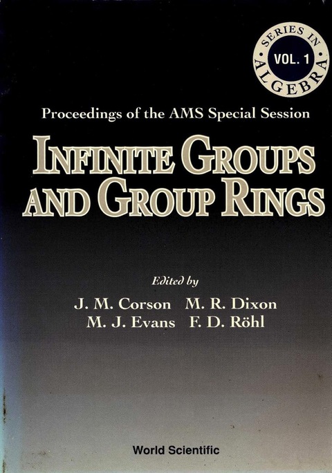 Cover image for book Infinite Groups And Group Rings - Proceedings Of The Ams Special Session