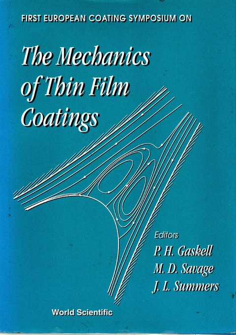 Cover image for book Mechanics Of Thin Film Coatings, The - Proceedings Of The First European Coating Symposium