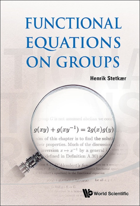 Cover image for book Functional Equations on Groups