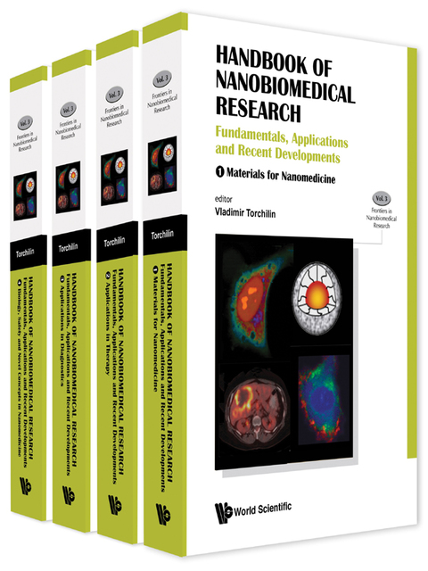 Cover image for book Handbook of Nanobiomedical Research: Fundamentals, Applications and Recent Developments (In 4 Volumes)
