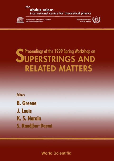 Cover image for book SUPERSTRINGS & RELATED MATTERS