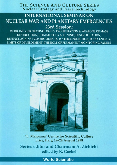 Cover image for book Role Of Permanent Monitoring Panels,the - Proceedings Of The International Seminar On Nuclear War And Planetary Emergen
