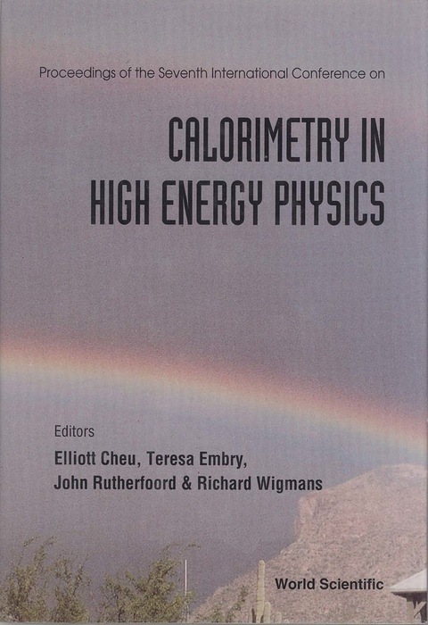 Cover image for book Calorimetry In High Energy Physics - Proceedings Of The 7th International Conference