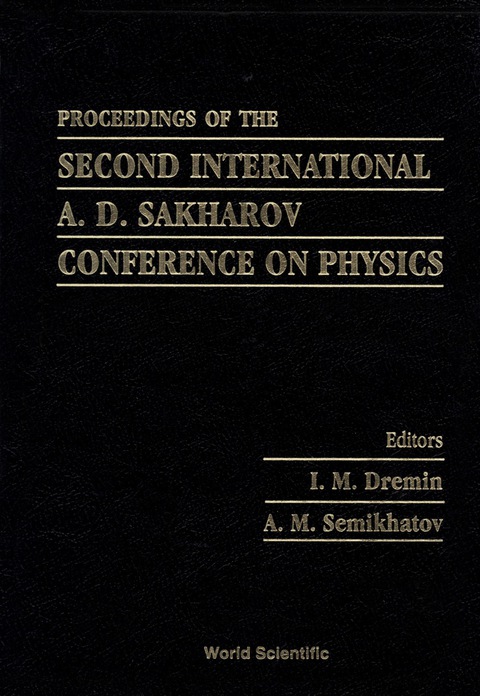 Cover image for book Second International A D Sakharov Conference On Physics