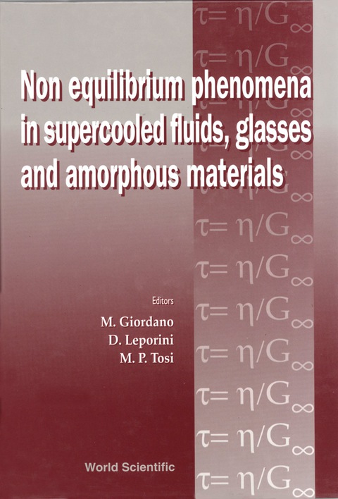 Cover image for book Non-equilibrium Phenomena In Supercooled Fluids, Glasses And Amorphous Materials - Proceedings Of The Workshop