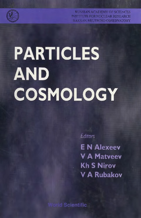 Cover image for book Particles And Cosmology - Proceedings Of The International School