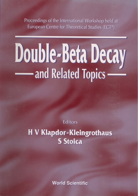 Cover image for book Double-beta Decay And Related Topics - Proceedings Of The International Workshop Held At European Centre For Theoretical Studies (Ect)