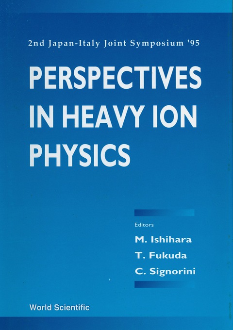Cover image for book Perspectives In Heavy-ion Physics - Proceedings Of The 2nd Japan-italy Joint Symposium '95