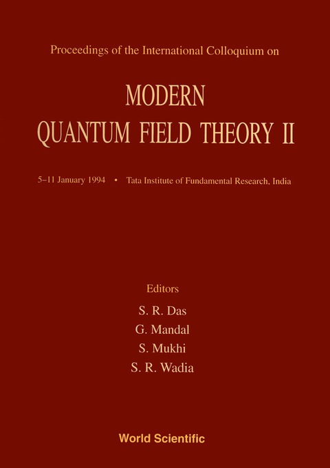 Cover image for book Modern Quantum Field Theory Ii - Proceedings Of The International Colloquium