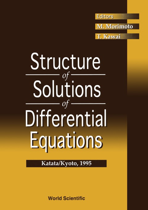 Cover image for book Structure Of Solutions Of Differential Equations