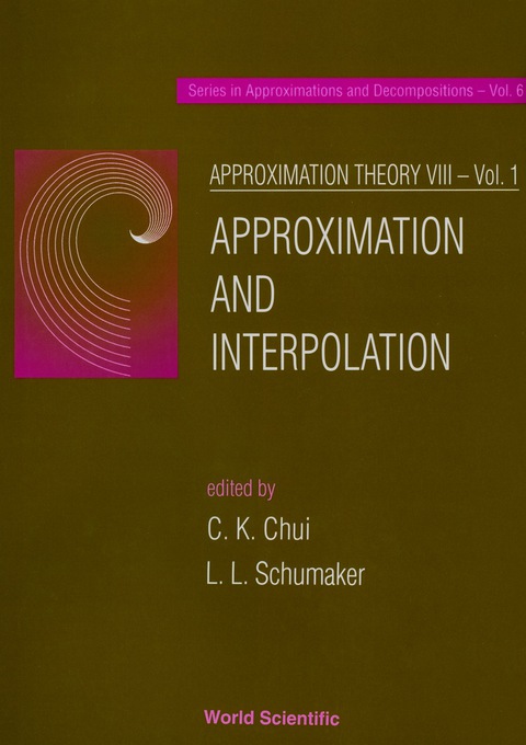 Cover image for book APPROXIMATION THEORY VIII (V1)