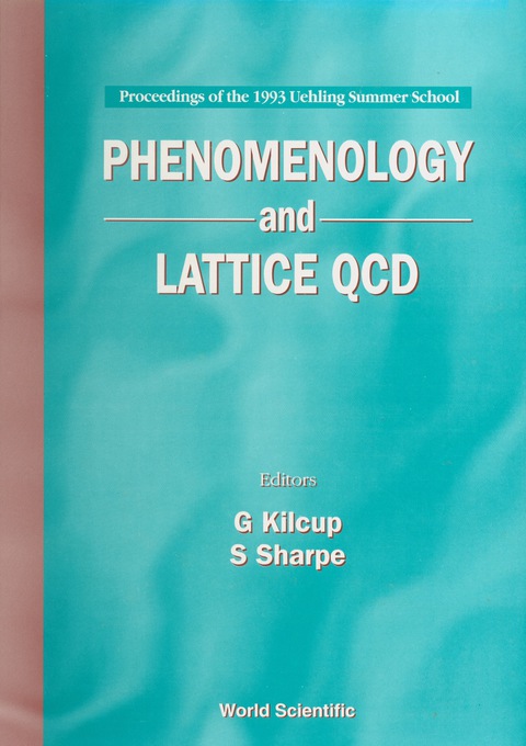 Cover image for book Phenomenology And Lattice Qcd - Proceedings Of The 1993 Uehling Summer School