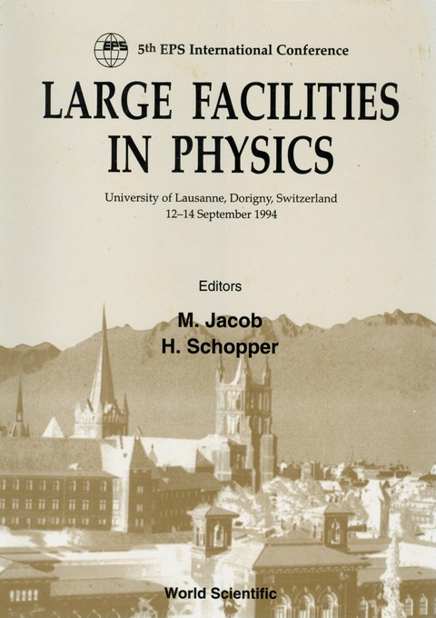 Cover image for book Large Facilities In Physic - Proceedings Of The 5th Eps International Conference On Large Facilities