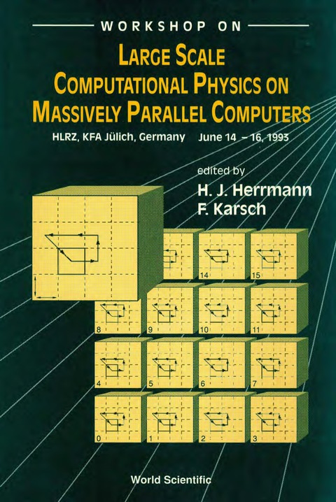 Cover image for book Large Scale Computational Physics On Massively Parallel Computers