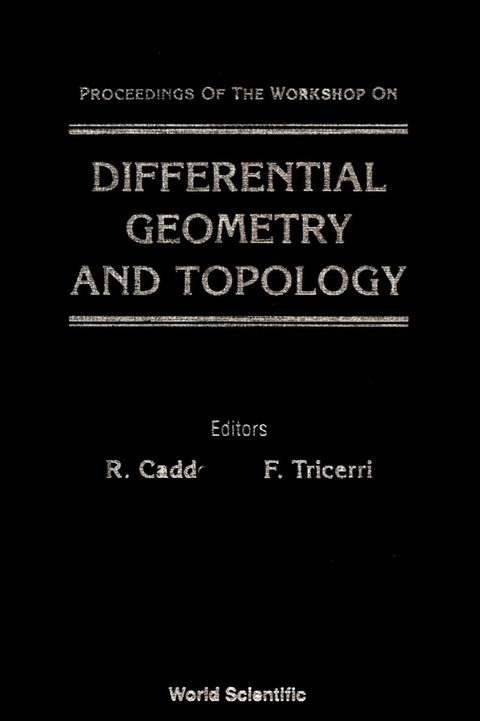 Cover image for book Differential Geometry And Topology - Proceedings Of The Workshop