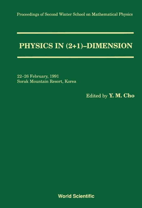 Cover image for book Physics In 2+1 Dimension - Proceedings Of The 2nd Winter School On Mathematical Physics