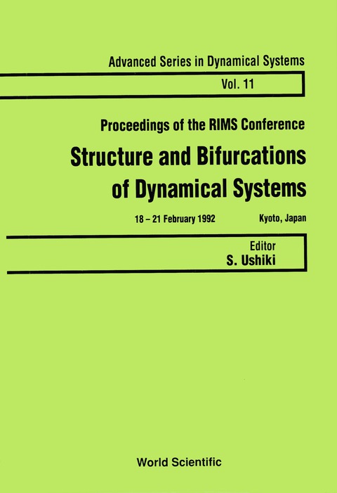 Cover image for book Structure And Bifurcations Of Dynamical Systems - Proceedings Of The Rims Conference
