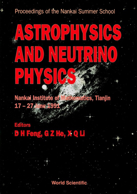 Cover image for book Astrophysics And Neutrino Physics
