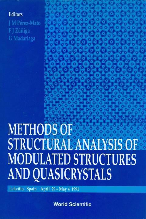 Cover image for book Methods Of Structural Analysis Of Modulated Structures And Quasicrystals