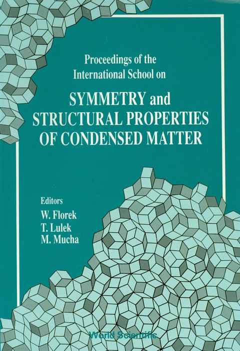 Cover image for book Symmetry And Structural Properties Of Condensed Matter, Proceedings Of The International School