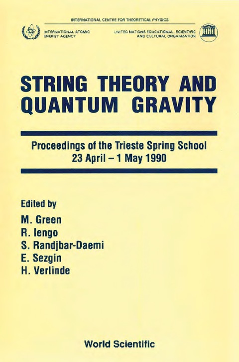 Cover image for book String Theory And Quantum Gravity - Proceedings Of Trieste Spring School