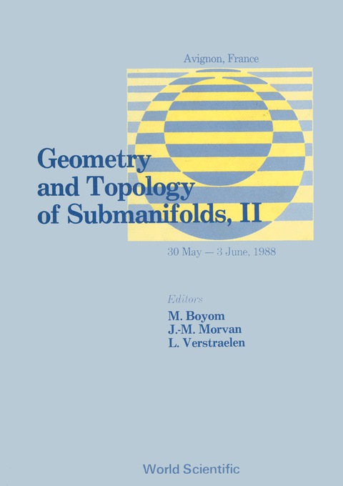 Cover image for book Geometry And Topology Of Submanifolds Ii
