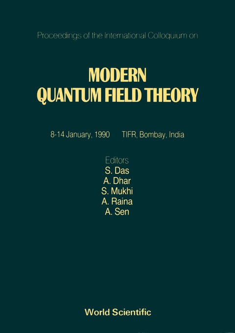 Cover image for book Modern Quantum Field Theory - Proceedings Of The International Colloquium