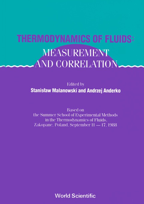 Cover image for book Thermodynamics Of Fluids: Measurement And Correlation