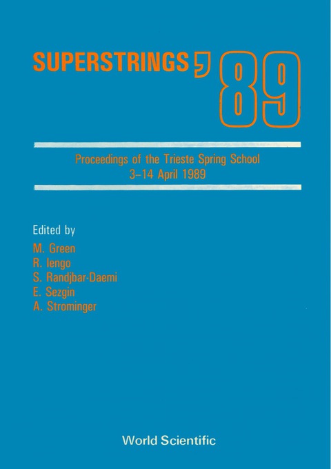 Cover image for book Superstrings '89 - Proceedings Of The Trieste Spring School