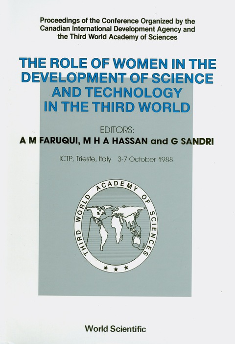 Cover image for book Role Of Women In The Development Of Science And Technology In The Third World - Proceedings Of The Conference Organized By The Canadian International Development Agency And The Third World Academy Of Sciences