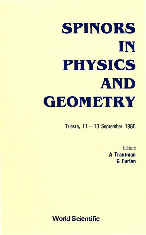 Cover image for book Spinors In Physics And Geometry