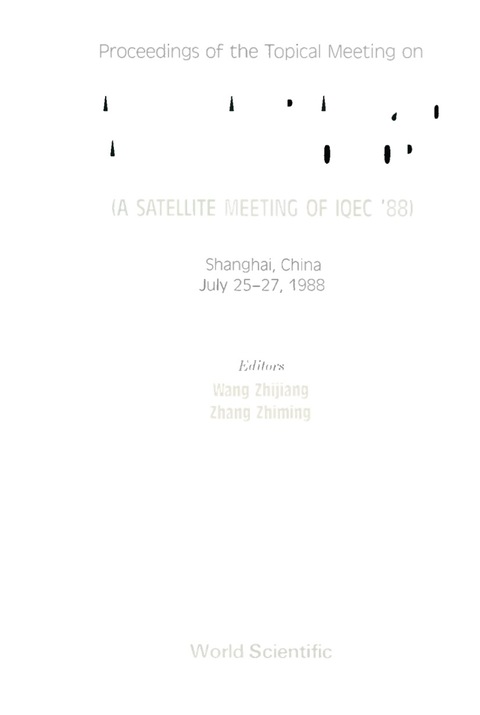 Cover image for book Laser Materials And Laser Spectroscopy: A Satellite Meeting Of Iqec '88