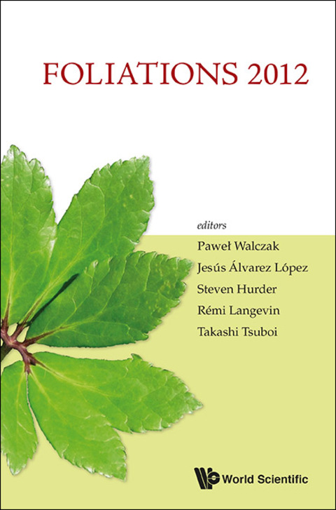 Cover image for book Foliations 2012