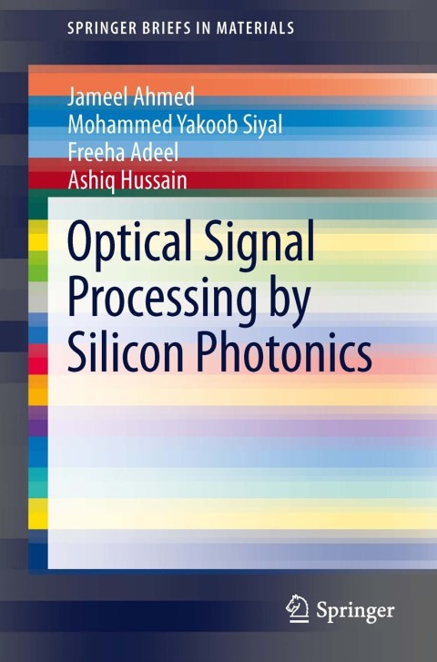 Cover image for book Optical Signal Processing by Silicon Photonics