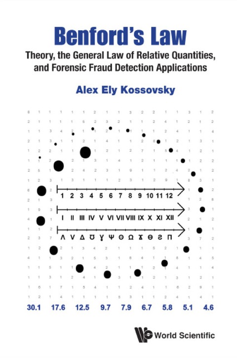 Cover image for book Benford's Law: Theory, The General Law Of Relative Quantities, And Forensic Fraud Detection Applications