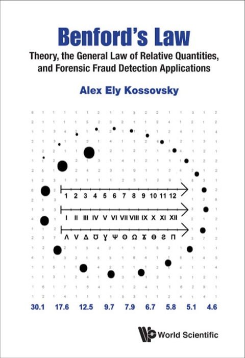 Cover image for book Benford's Law: Theory, the General Law of Relative Quantities, and Forensic Fraud Detection Applications