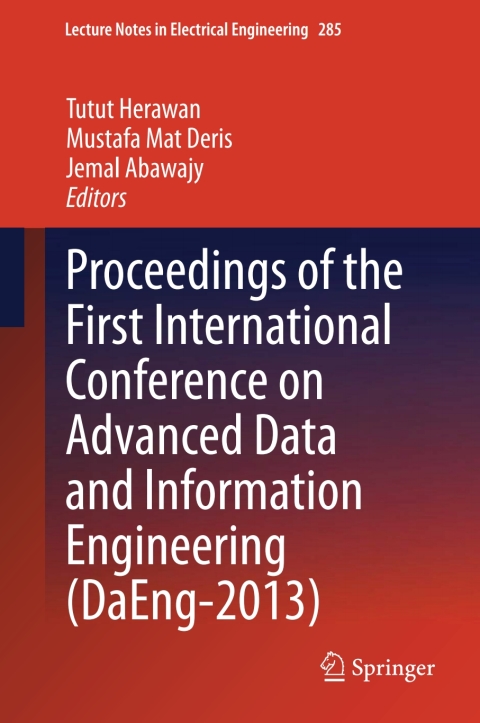 Cover image for book Proceedings of the First International Conference on Advanced Data and Information Engineering (DaEng-2013)