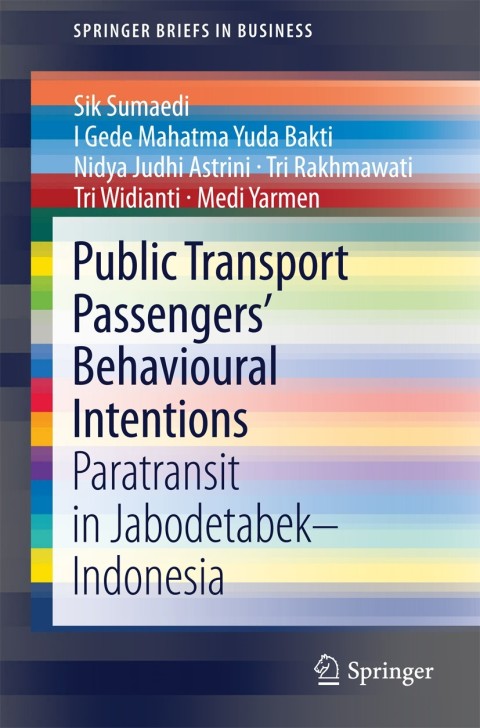 Cover image for book Public Transport Passengers’ Behavioural Intentions