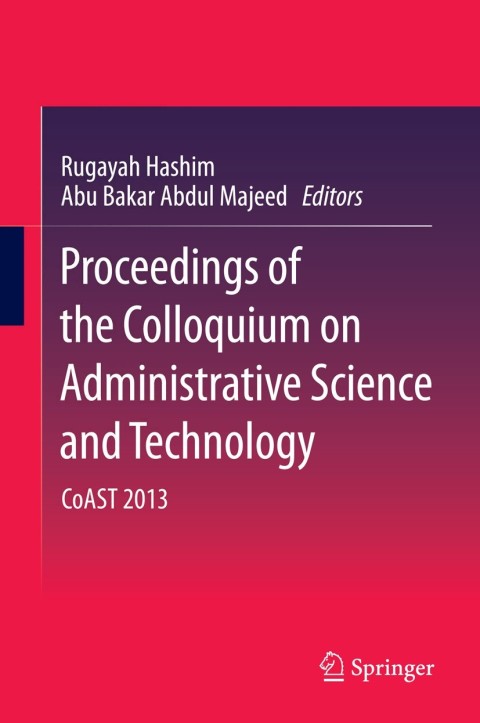 Cover image for book Proceedings of the Colloquium on Administrative Science and Technology